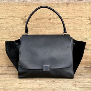 Celine Trapeze leather handbag